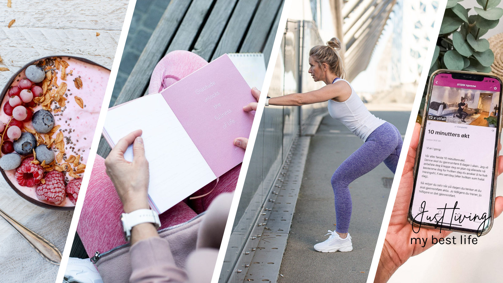 Sunn livsstil – mat, trening og app